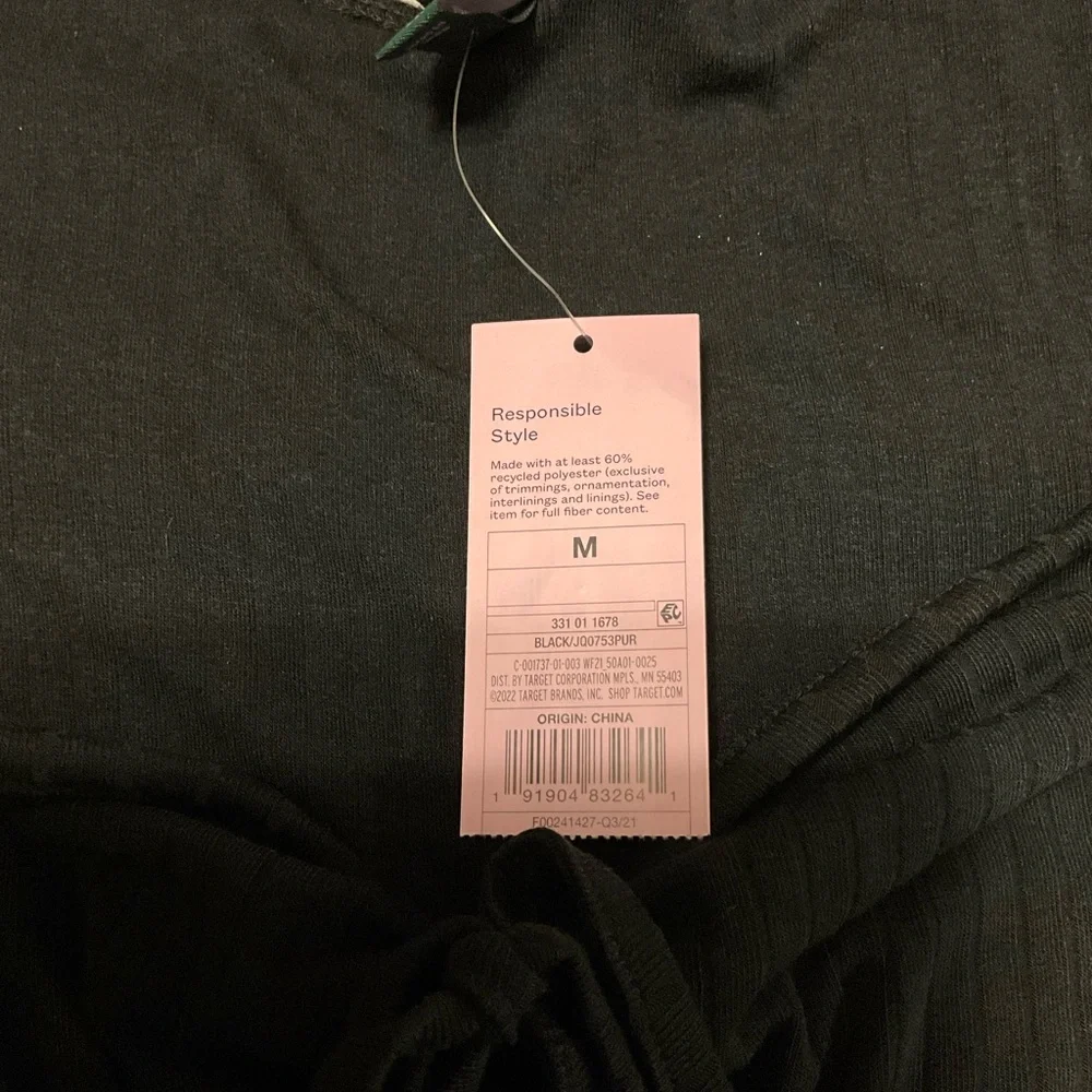 🐝 NWT Body Suit Black Size M - Picture 6 of 8